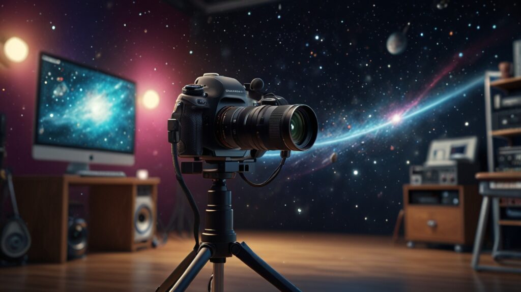 Imagem-de-uma-camera-dentro-de-um-quarto-com-paredes-representando-o-espaço